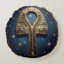 Ankh Symbol Meaning – Key of Life´10 Rund Kudde