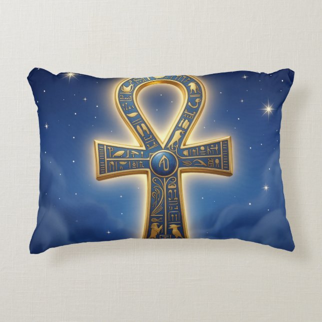 Ankh Symbol Meaning – Key of Life´11 Prydnadskudde (Framsidan)