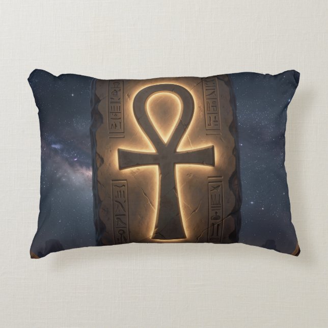 Ankh Symbol Meaning – Key of Life´12 Prydnadskudde (Framsidan)
