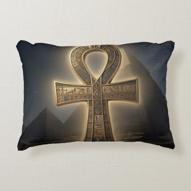 Ankh Symbol Meaning – Key of Life´6 Prydnadskudde (Framsidan)