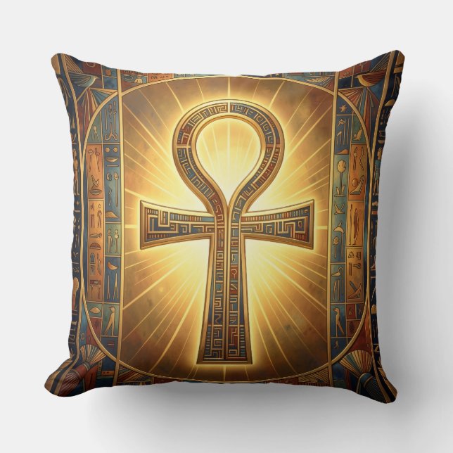Ankh Symbol Meaning – Key of Life´7 Kudde (Framsida)
