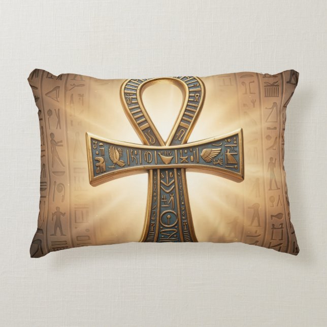 Ankh Symbol Meaning – Key of Life´9 Prydnadskudde (Framsidan)