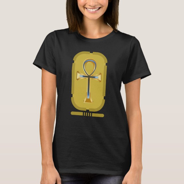 Ankh Symbol T-Shirt (Framsida)