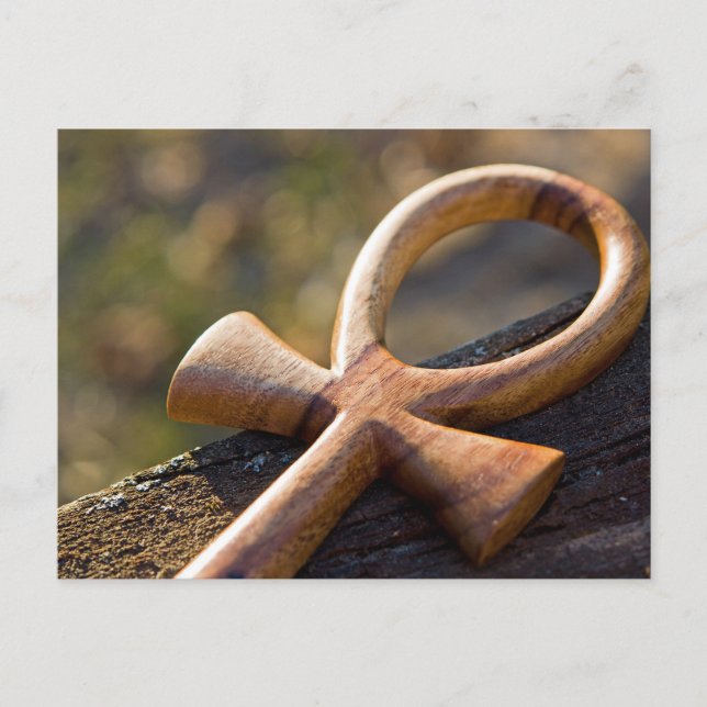 Ankh-symbol Vykort (Framsida)