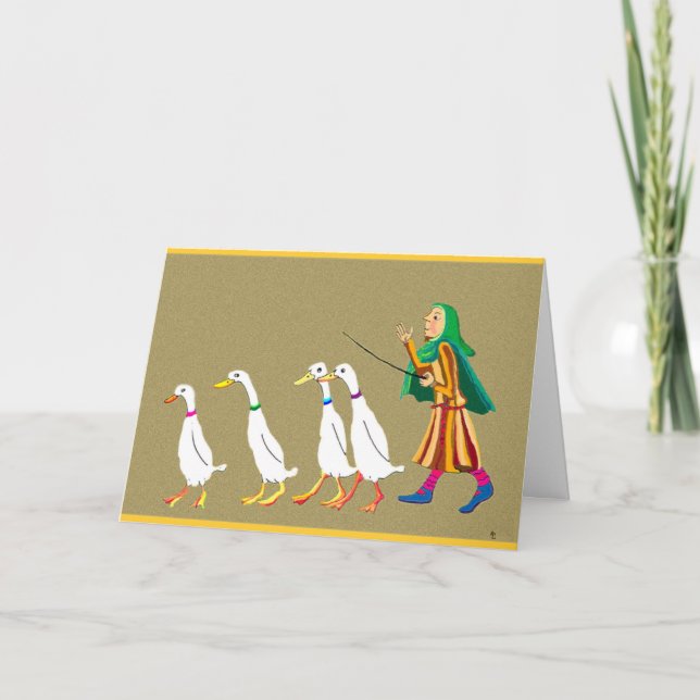 Ankherde  helgkort (Framsida)