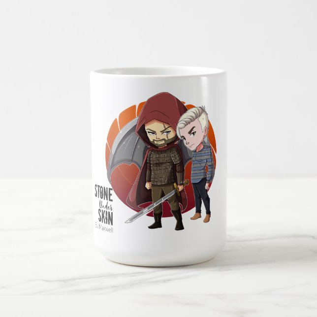 Ankit och Ethan från Stone under Skin Kaffemugg (Center)