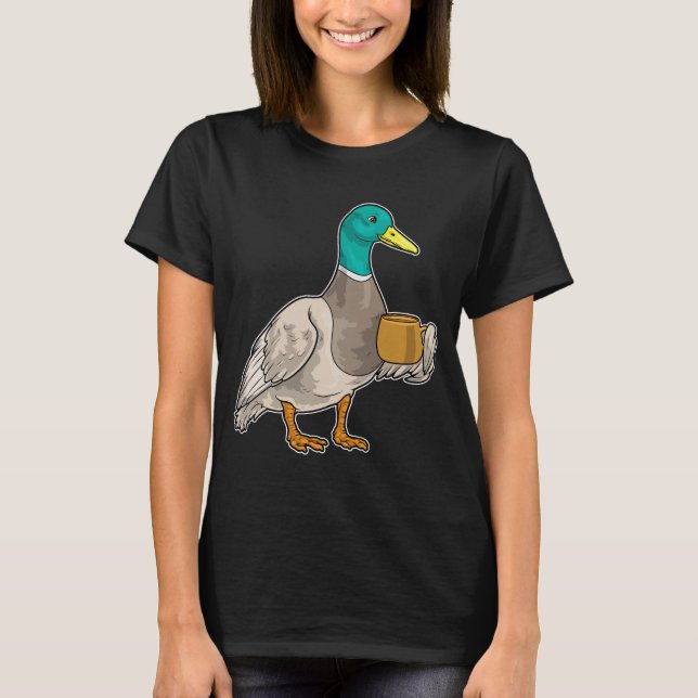 Ankka kaffemugg t shirt (Framsida)