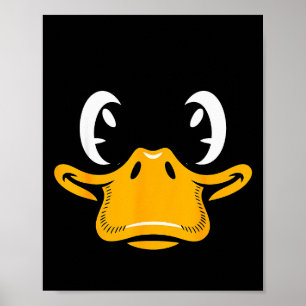 Ankklänning Vuxna Barn Män Kvinnor Gul Ankans Ansi Poster