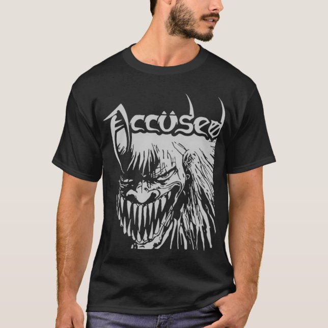 Anklagad metallzon t shirt (Framsida)