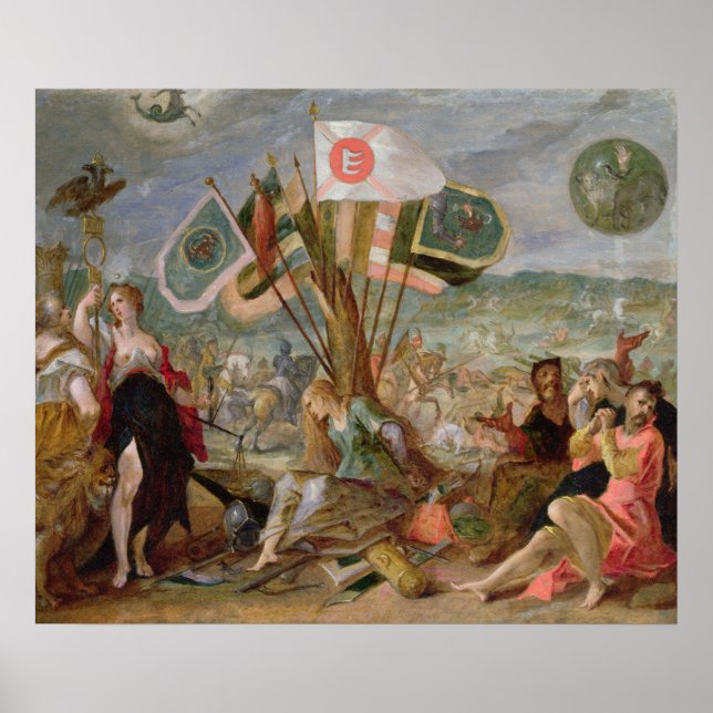 Anklagelse från det turkiska Krig Poster (Framsidan)