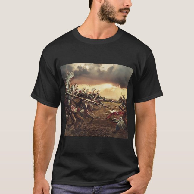 Anklagelse över Winged Hussars T Shirt (Framsida)