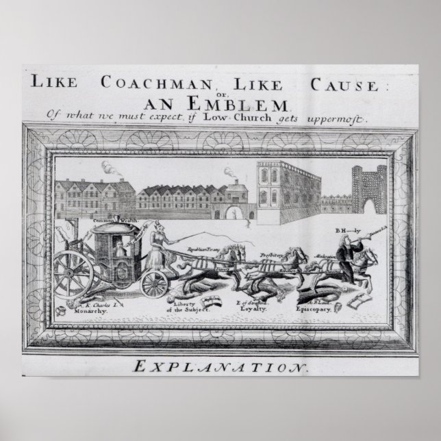 Anklagelser om lågokyrkans faror poster (Framsidan)