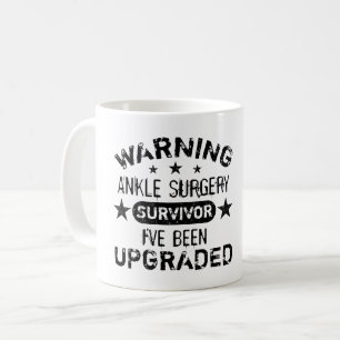 Ankle Surgery Humor har uppgraderats Kaffemugg