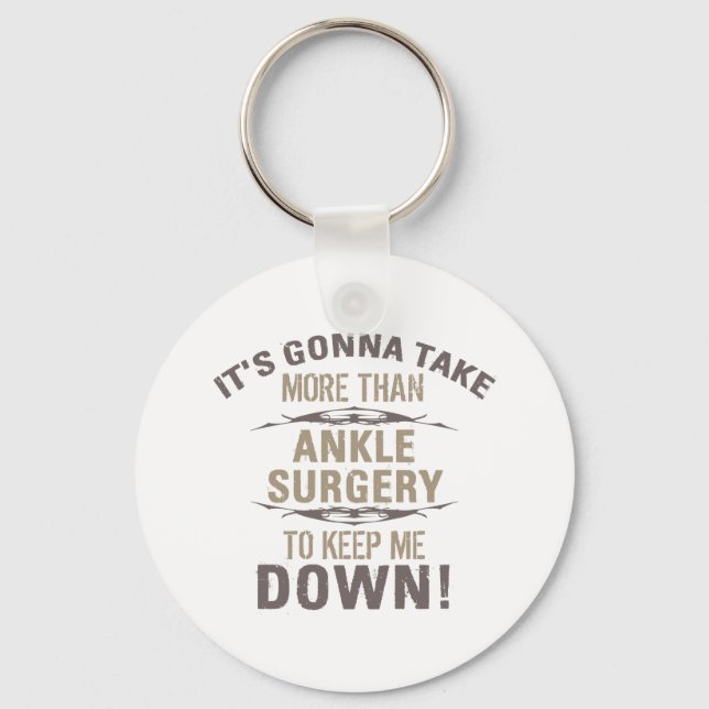 Ankle Surgery Humor Nyckelring (Framsida)
