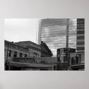 Anknyta i Kansas City arkitekturfoto Poster