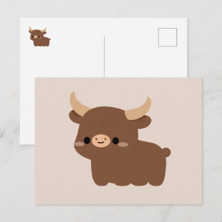 Ankole-Watusi ko Helg Vykort