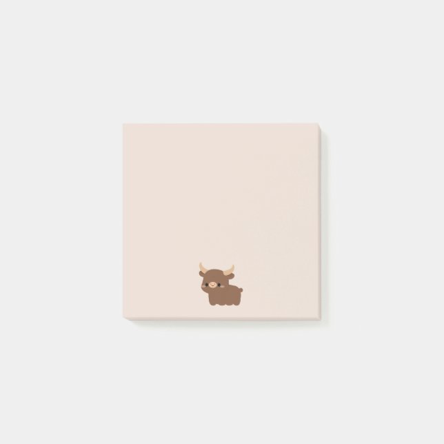 Ankole-Watusi ko Post-it Block (Framsida)