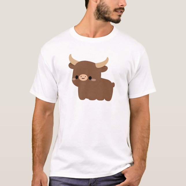 Ankole-Watusi ko T Shirt (Framsida)