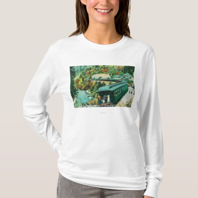 Ankomma på vårarna t-shirt (Framsida)
