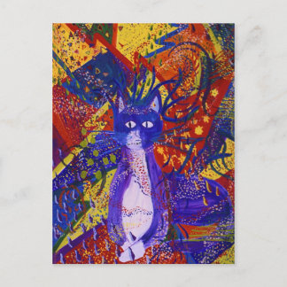 Ankomst - Abstrakt Modern Kärlek Party Inbjudan Vykort