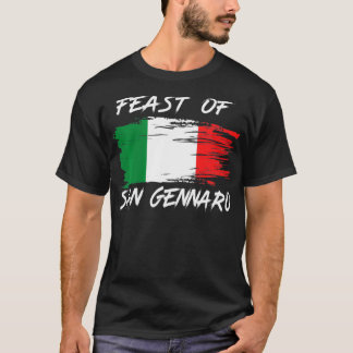 Ankomst av San Gennaro Outfit Little Italien New Y T Shirt
