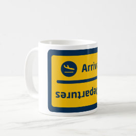 Ankomst/avgång Kaffemugg