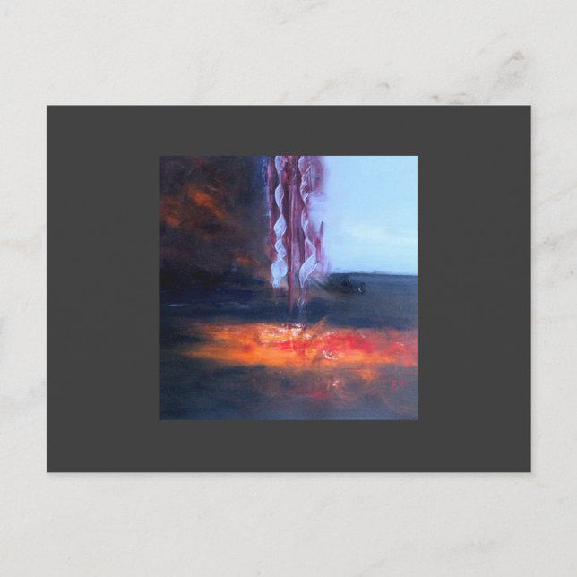 ankomst på morgonen vykort (Framsida)