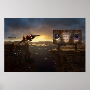 Ankomst till Adcalmahr Poster