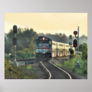 Ankomst till Manassas Poster