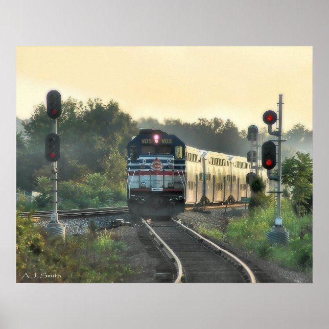 Ankomst till Manassas Poster (Framsidan)