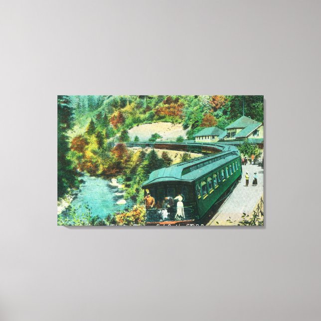 Ankomst till Vår Canvastryck (Framsida)