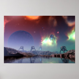 Ankomst, version 5.0 (18" x 12") Poster Art-utskri