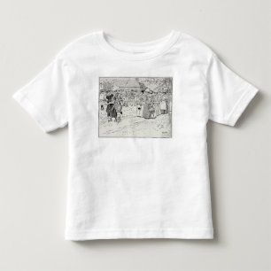 Ankomsten av de unga kvinnorna på Jamestown T Shirt