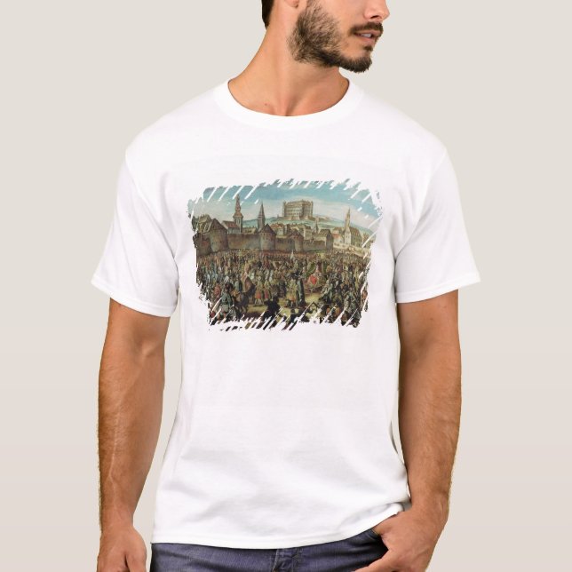 Ankomsten av empressen Maria Theresa av T-shirt (Framsida)