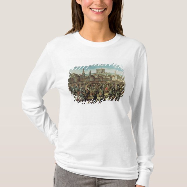 Ankomsten av empressen Maria Theresa av Tee Shirt (Framsida)