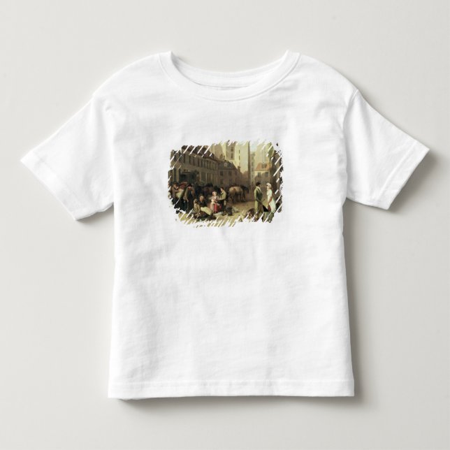 Ankomsten av en arrangeralagledare på tee shirt (Framsida)