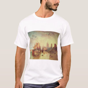 Ankomsten av en paketbåt av Joseph Turner T Shirt