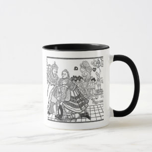 Ankomsten av hans majestät Charles (1600-49) Prin Mugg