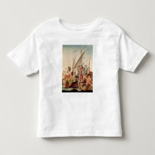 Ankomsten av Hernando Cortes i Mexico T-shirt