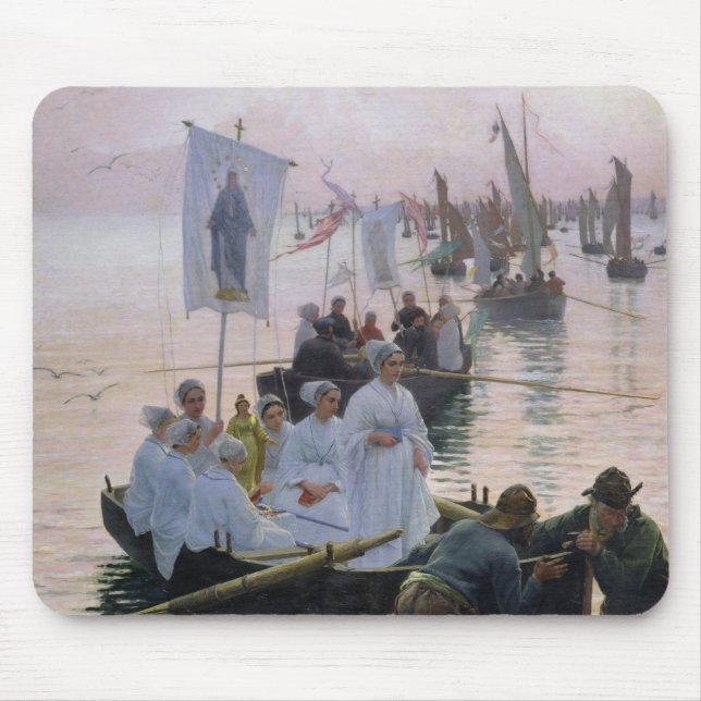 Ankomsten av processionen av St Anne Musmatta (Framsidan)