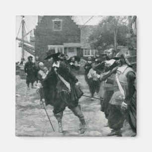 Ankomsten av Stuyvesant i New Amsterdam Magnet