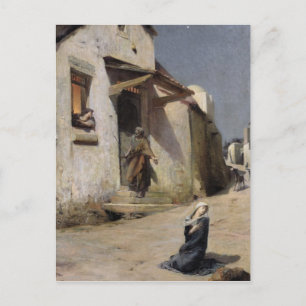 Ankomsten på Bethlehem, 1897 Vykort