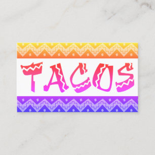 ankomsttacos (slagit förmånskort) lojalitetskort