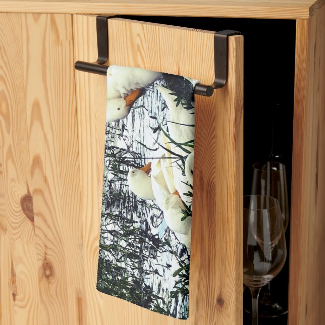 Ankor Animal Pond Kökshandduk (Thirds Fold)