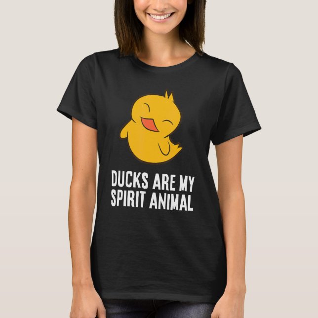 Ankor är mitt djur Anka T Shirt (Framsida)