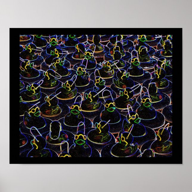 Ankor av gummi med Coola utskrift Poster (Framsidan)