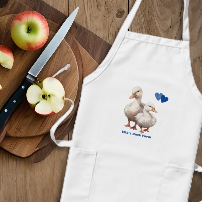 Ankor Farm Kitchen Bib Apron Långt Förkläde (Skapare uppladdad)
