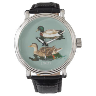 Ankor gräsänder armbandsur