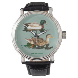 Ankor gräsänder armbandsur