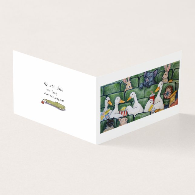 Ankor i ett radmappat kort (Utsida)